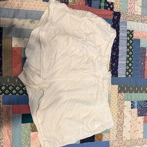 VENUS Ivory Relaxed Shorts